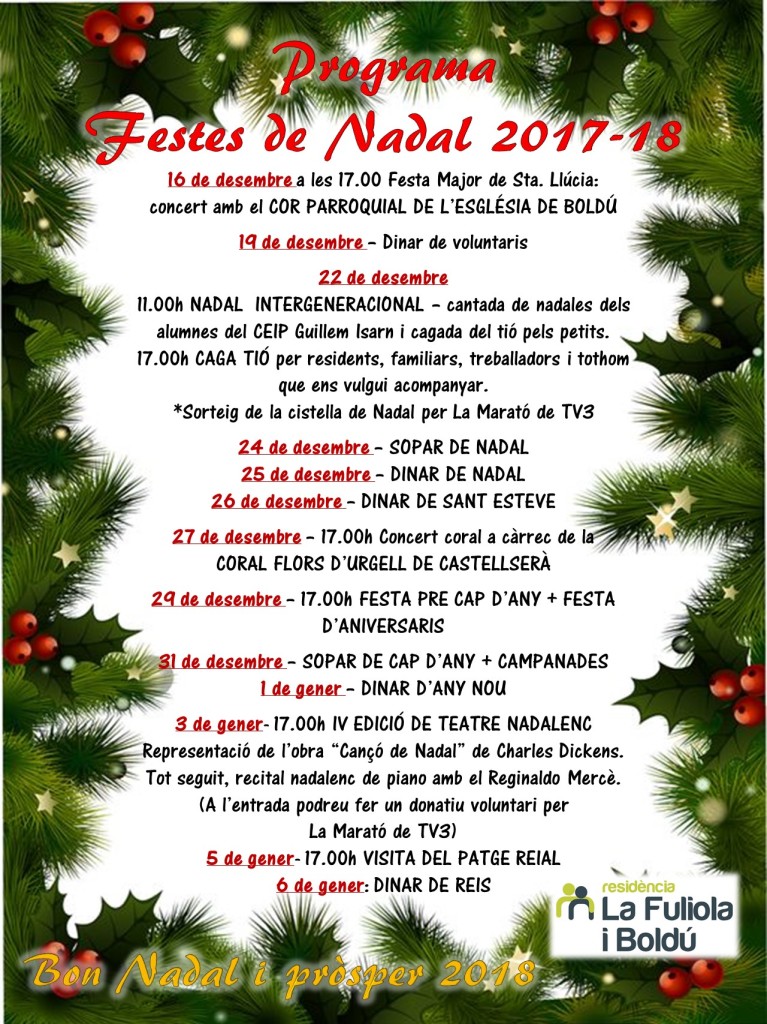 22. Programa Nadal